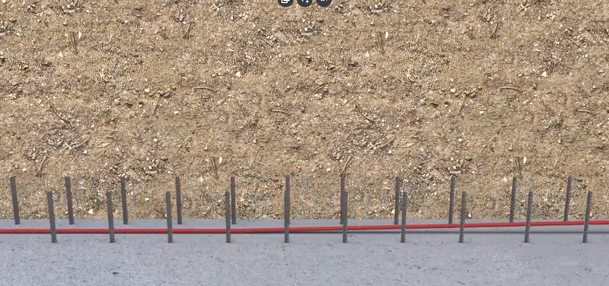 Приклеювання акрилового набухаючого шнура гідроізоляційним герметиком Hydroflex 40 MS