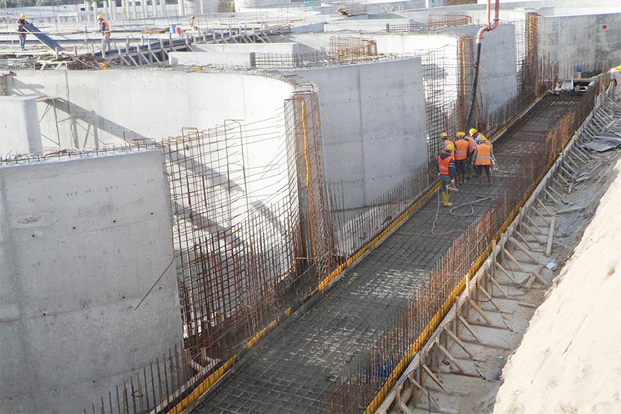 Гидрошпонка внутренняя для деформационных швов Arfen ПВХ типа A 20-5