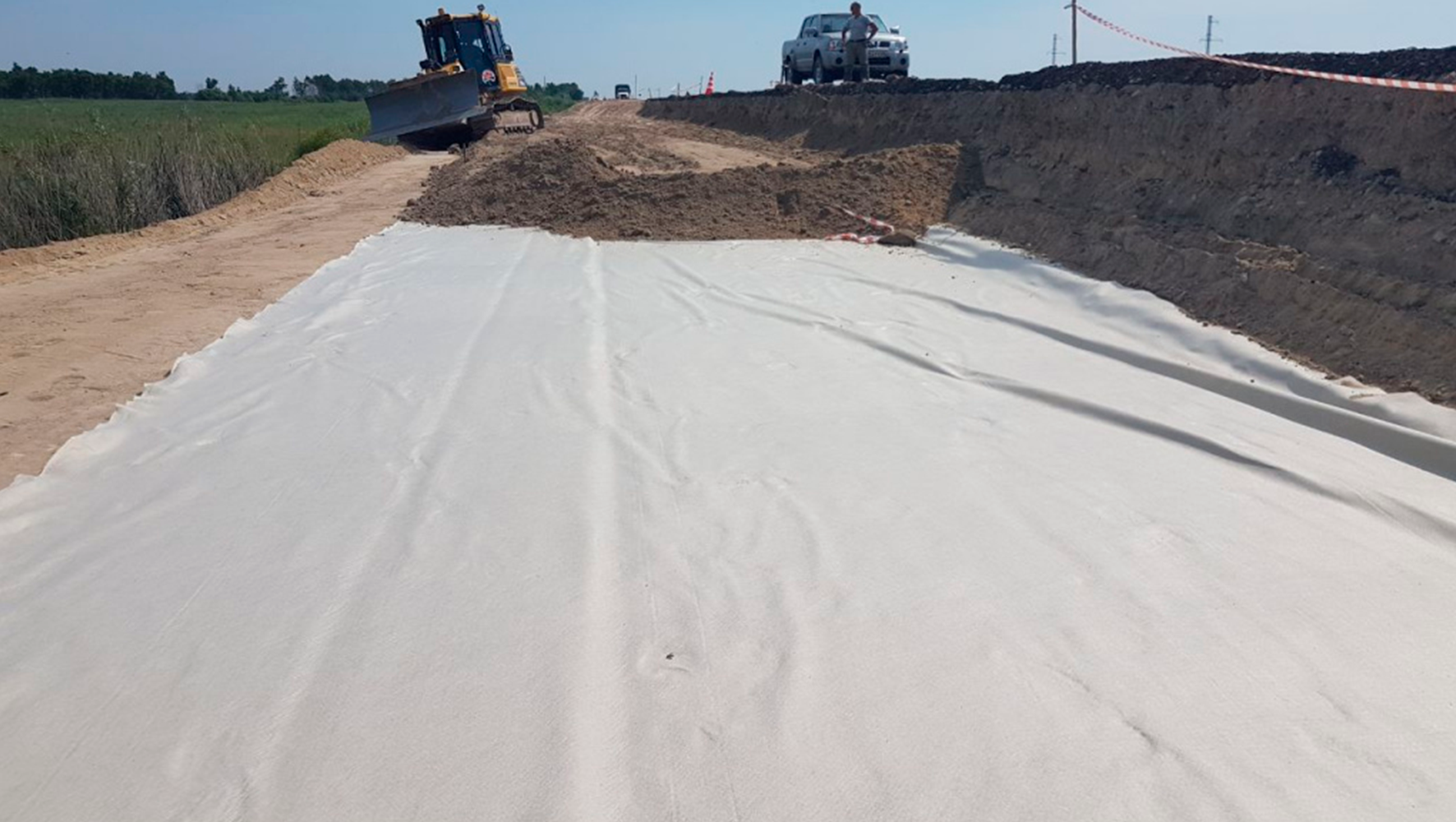 Геотекстиль иглопробивной: сферы применения