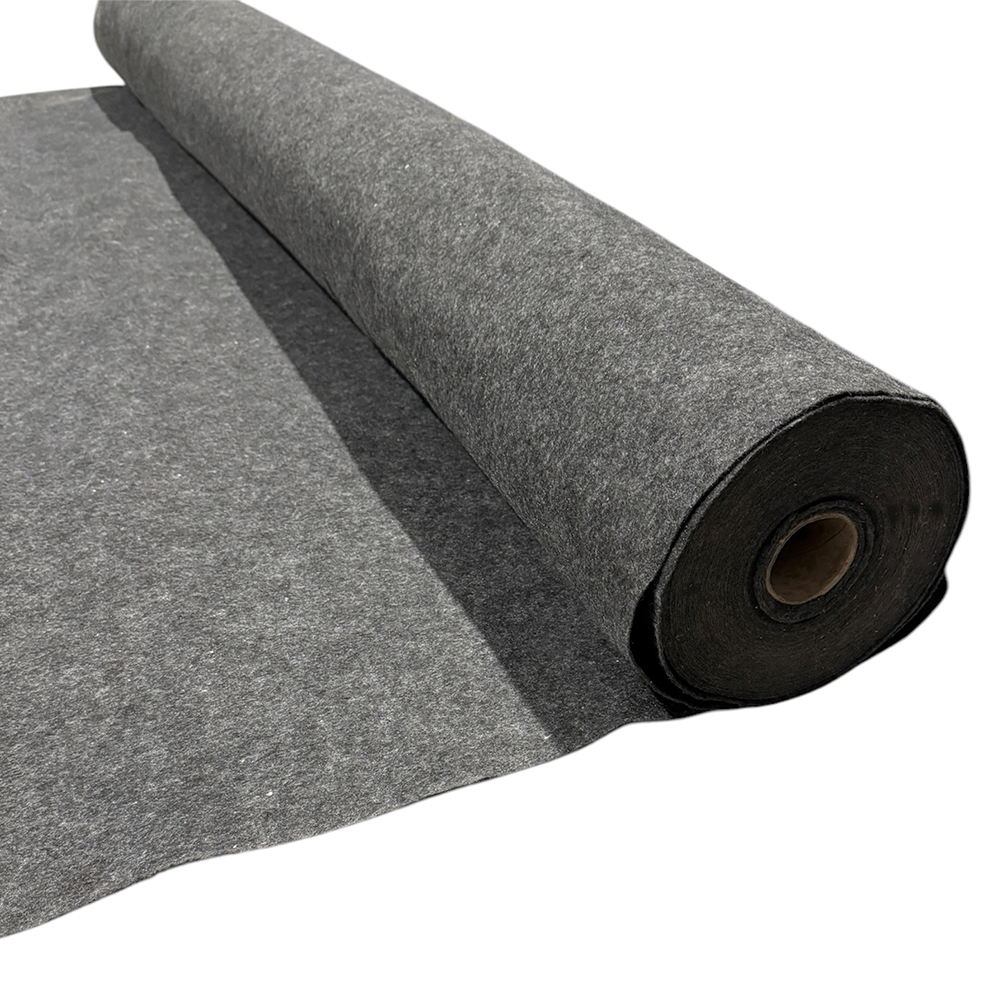 Геотекстиль Protex P200 - 200 г/кв.м, серый, 2х50 м, рулон 100 м2