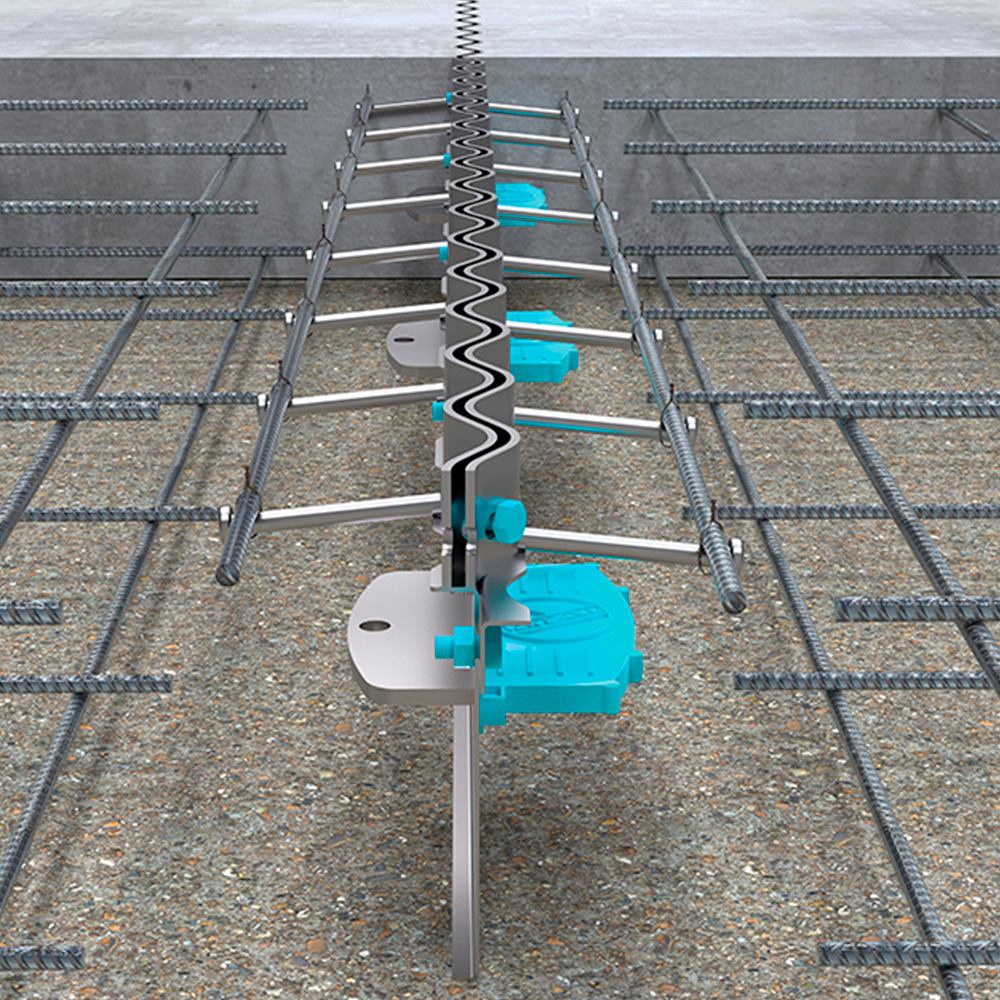 Профіль незнімної опалубки Arfen Sinusoidal Slab Joint SJS 140 мм сталь, довжина 3 м