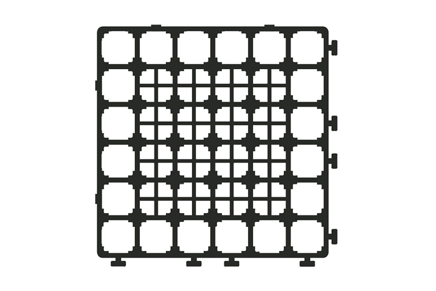 Решетка для парковок и дорог Inovgreen HL40 39x39x4 см
