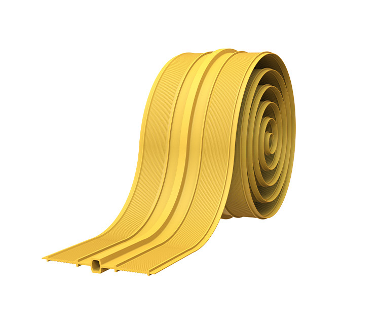 Гідрошпонка внутрішня для деформаційних швів Arfen ПВХ D 24-4, ширина 240мм, товщина 40мм, жовта, 20 м.п.