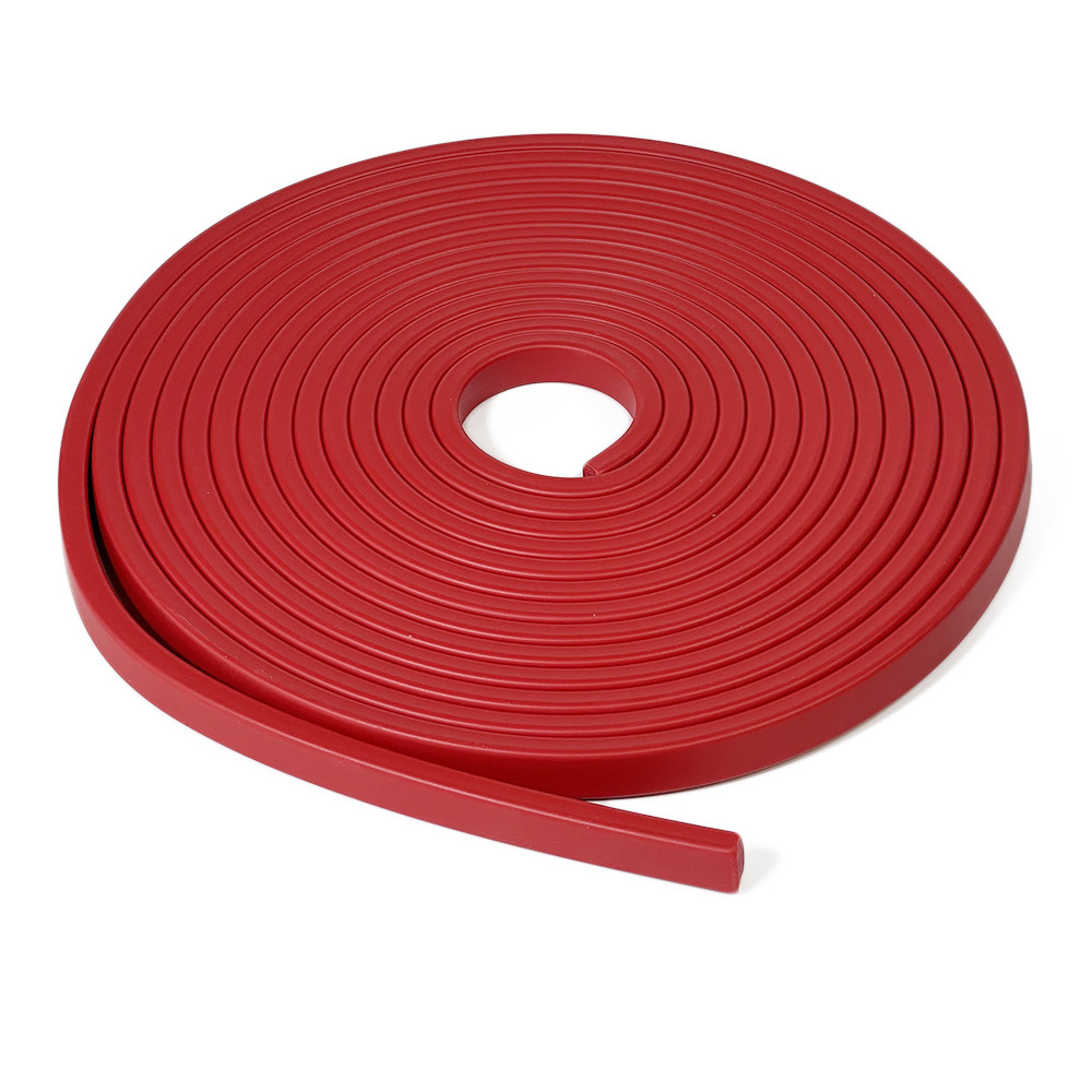 Акриловый шнур для гидроизоляции и герметизации рабочих швов 10х20 мм, красный цвет, 10 м.п., Hydroflex Турция