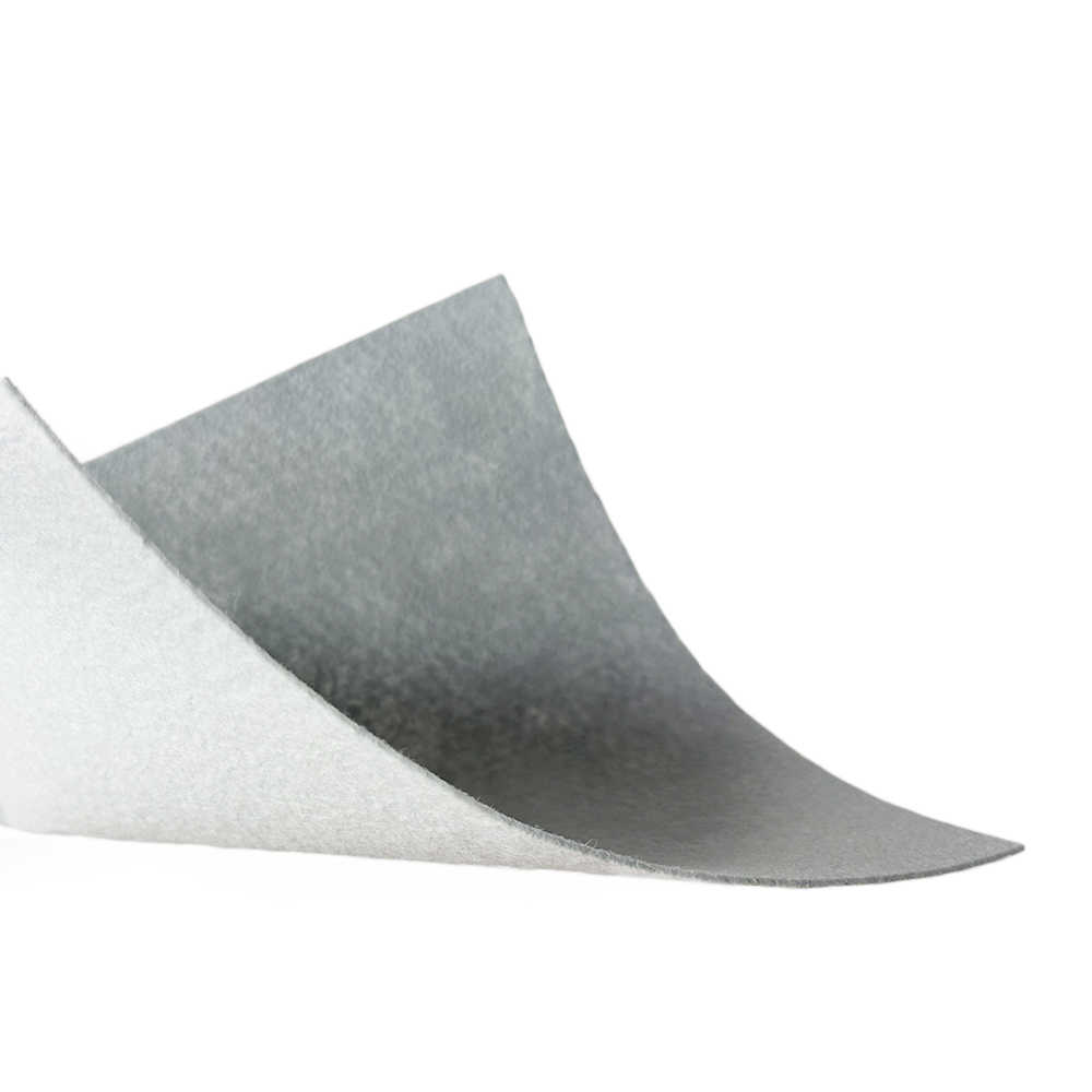 Геотекстиль термофиксированный GEOKEN 150 г/м2, белый, рулон 2х50 м.п., 100 м2